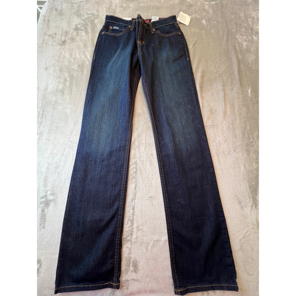 Cinch Jenna Relaxed Fit Jeans Womens 27/3 L Dark Wash NWT Western MJ80152071